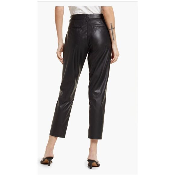 AG Caden Crop Faux Leather Pants-NWT - Picture 2 of 6